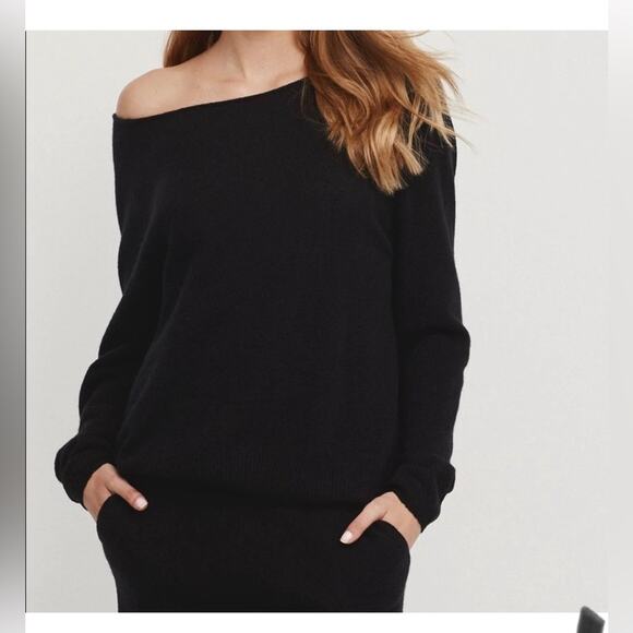 nakedcashmere tulip boatneck sweater size small - Picture 3 of 10